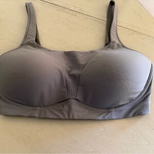 lululemon Run Times High Sport Gray Sports Bra- 38DD